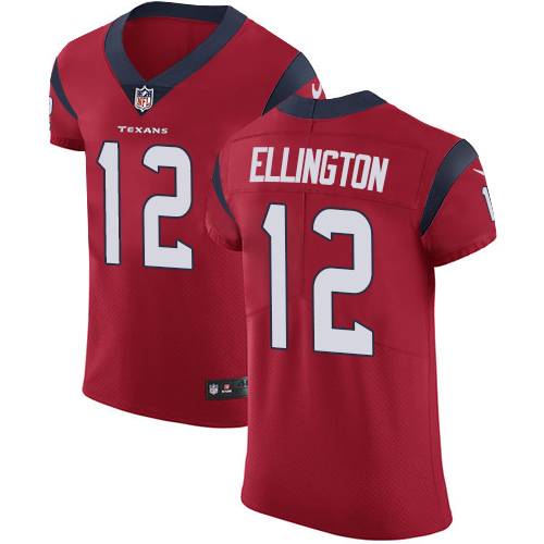 Nike Texans #12 Bruce Ellington Red Alternate Men's Stitched NFL Vapor Untouchable Elite Jersey